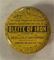 VINTAGE SHOE POLISH TIN