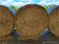 1 Round Bale Wheat Straw