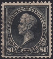 US Stamps #261 used with thin, attractive CV $350