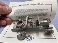 Danbury Mint 1906 Itala Targa Florio car (pewter)