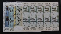 Maryland State Hunting Permit Stamps (Ducks) mini