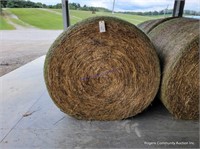 2 Round Bales 1st Timothy Orchard Grass