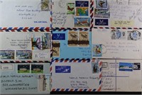 Africa Stamps 60 Commercial Covers, mostly Commemo