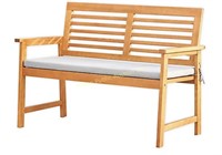 Vifah $321 Retail  Waimea Slatted Wood Outdoor