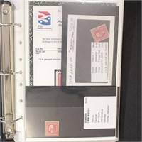 US Stamps FAKE COIL reference group with certifica