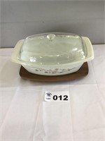 PYREX COVERED DISH
