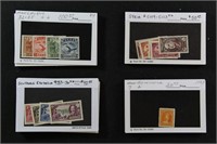 Worldwide Stamps on dealer cards, CV $2000+