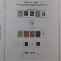 Belgiun Congo and East Africa Stamps 1880s-1960s M