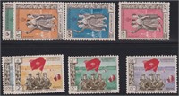 Laos Stamps 1968 Unissued set of 8 Mint NH, Pro co