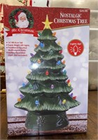 Green Ceramic Nostalgic Christmas Tree