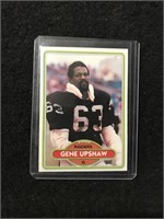 Vintage Topps Gene Upshaw NFL football card