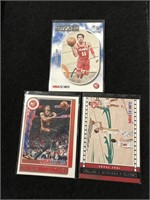 (3) Trae Young NBA Panini basketball cards