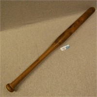 Early Wooden Barrel Baseball Bat