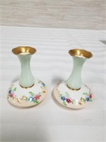 Pair of vintage mini PARAGON double warrant vases