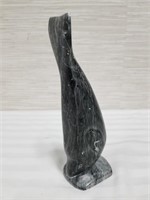 Vintage signed Whale soapstone