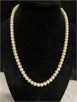 Fresh Water Pearl strand 925 Sterling Clasp