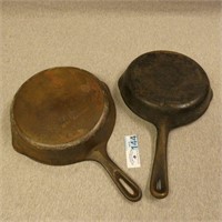 Wagner 8" & Other Cast Iron Frying Pans