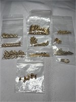 Bags of stamped Gold filled Beadings