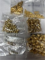 Gold Plated Vermeil over Sterling Bead Lot