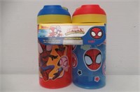 2-Pk Kids 473ml Marvel Spidey & His