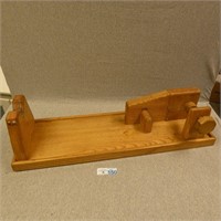 Wooden Gun Rest - 29" with Clamp for Siting