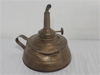 Vintage Brass Oil / Kerosine Lamp