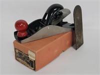 Vintage Wood Plane w/Extra Blade & Original Box