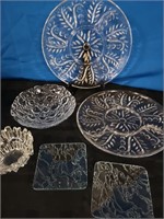 Vintage Glass and Crystal Dishes