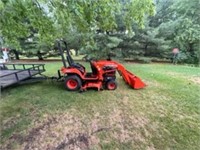 Kubota BX 1800 with Loader 4x4