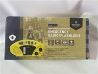 $35 STANSPORT HAND CRANK SOLAR BATTERY RADIO