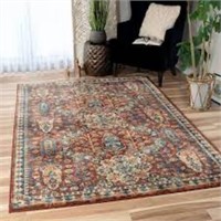 New Orion Bombay Red 9x13 Area Rug