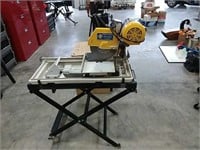 Professional 24" tile saw, model # 60024 w/stand