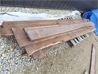 Home sawn walnut lumber, various widths & lenths