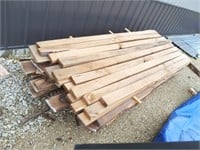 Home sawn walnut lumber, various widths & lengths