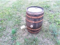 Old wooden keg