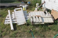 Wood Stock Rack for 8' Pickup Box