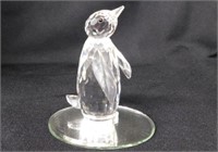 Collection of miniature crystal figurines: