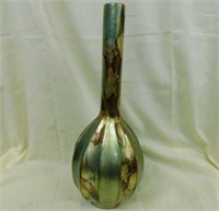 Art pottery vase, 18" tall
