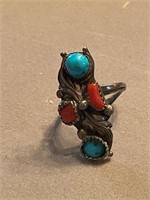 Sterling Turquoise Ring