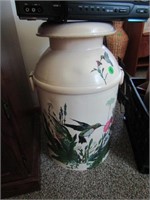 PAINTED MILK CAN