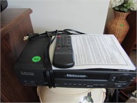 EMERSON VCR WITH REMOTE CONTROL