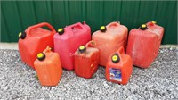 7 GAS CANS