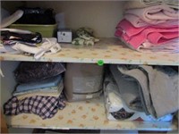 TOWELS, SHEETS, LINENS, COMFORTER - BUYER TO BOX
