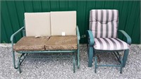 PATIO CHAIR & LOVESEAT