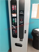 Pop Vending Machine, 56"  x 22" x 34", 110V, cans