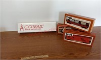 HO Scale, Tyco Electric train cars, Accurate