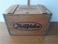 True Value Hardware Wood Crate