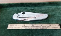 Spyderco AUS-6 Stainless Steel Lock blade Knife, 4