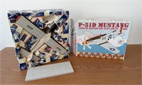 P-51D Mustang limited edition die cast metal