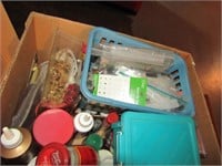 BOX OF SEWING NOTIONS - LOCATED IN BASEMENT